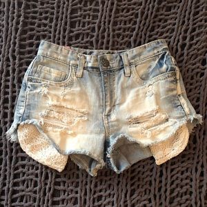 Jean shorts